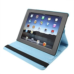 Avis Wewoo Smart Cover bleu bébé pour nouvel iPad 3 / 2, Étui en cuir PU rotatif de 360 degrés avec fonction veille / réveil et support