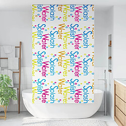 vidaXL Store enrouleur de douche 130x240 cm largeur du tissu 126 cm