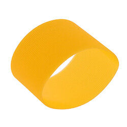 Acheter gobelet extérieur en silicone anti-glisse pour tasse d'eau ronde couvercle orange