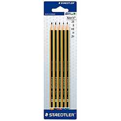 Avis Promark Staedtler Noris Pot de 5 crayons à papier Différentes classes