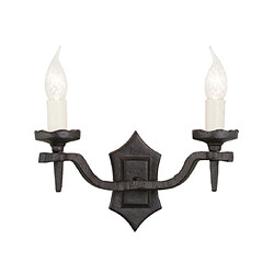 Elstead Lighting Applique murale Rectory Noir