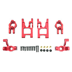 Avis Bras De Suspension En Métal Pièces De Direction Adaptées Pour WLtoys 12428 12423 Rouge