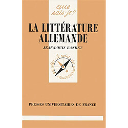 La Littérature allemande