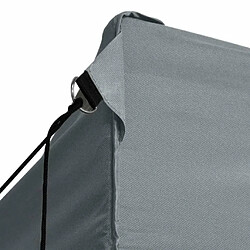 Acheter vidaXL Tente de réception pliable avec 4 parois 3x4 m Acier Anthracite