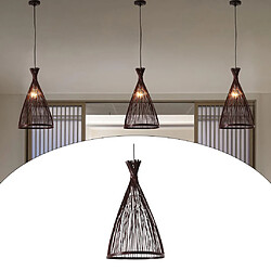 Luminaires suspendus Lustre en rotin Teahouse