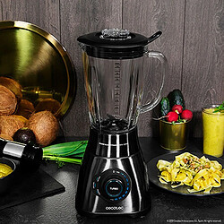 Totalcadeau Mixeur à 10 niveaux de vitesse 2,1 L 1800W - Blender haute performance pour soupe, mixer fruit pas cher