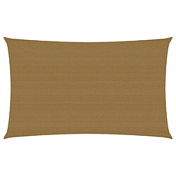 ComfortXL Voile D'ombrage 160 G/m² Taupe 2x4,5 M Pehd