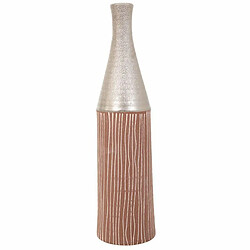 Vase Alexandra House Living Argent Céramique 13 x 53 x 13 cm