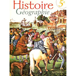 Histoire géographie 5e : livre de l'élève - Occasion