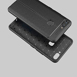 Wewoo Coque gris Vivo X20 Litchi Texture couverture complète TPU étui de protection arrière