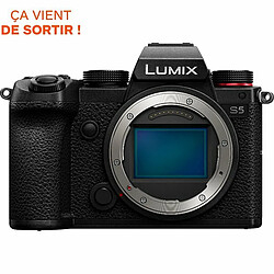 Hybride Panasonic Lumix S5 Boîtier nu Noir