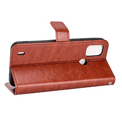 Avis Htdmobiles Housse pour Nokia C21 Plus - etui coque pochette portefeuille + film ecran - MARRON