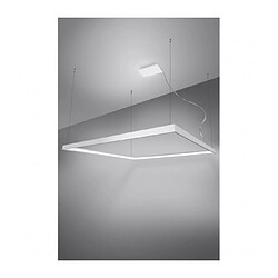 Acheter Luminaire Center Plafonnier LED intégré Nelya Integrated Aluminium blanc 1 ampoule 150cm