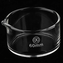 Plats de Cristallisation En Verre de 60 Mm, Borosilicate, Réutilisables et Parfaits pour Le Stockage