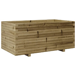 vidaXL Jardinière 110x60x49,5 cm bois de pin imprégné