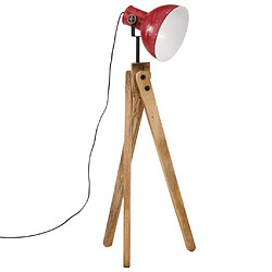 vidaXL Lampadaire 25 W rouge délavé 45x45x120 cm E27