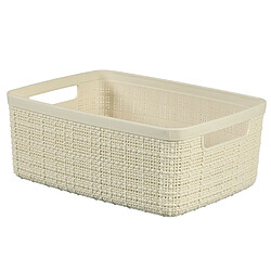 Avis But Panier rectangle 5L JUTE Blanc cassé