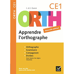 Apprendre l'orthographe, CE1 - Occasion