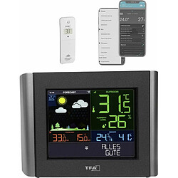 Station météo connectée TFA Dostmann TFA Funk-Wetterstation VIEW METEO 35.8000.01 Prévisions météorologiques 12 à 24 heures