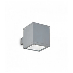 Ideal Lux Applique murale Grise SNIF SQUARE 1 ampoule