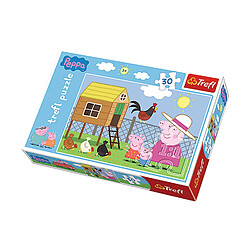 Imagin Puzzle Peppa Pig la visite- + 3 ans - 30 pièces