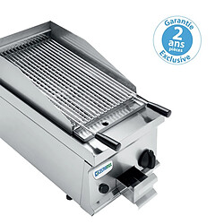 Grill Pierre de Lave Charcoal Simple Gaz - Gamme 700 - TecnoInox