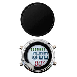 Acheter Horloge Numérique étanche Mini-réveil Moto Yacht Boat Digital Clock Silver-Black