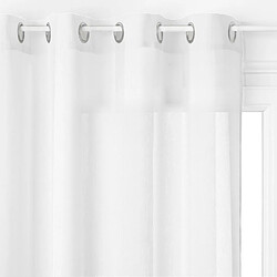 Atmosphera, Createur D'Interieur Voilage Elsa en polyester - 240x140 cm - Blanc