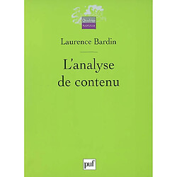 L'analyse de contenu