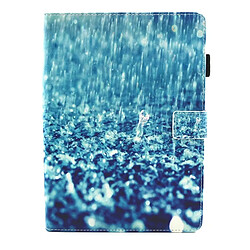 Wewoo Coque pour iPad mini 4 / mini 3 / mini 2 / mini cas de pluie universelle de modèle de goutte d'eau universel housse de protection en cuir avec support et fentes cartes sommeil