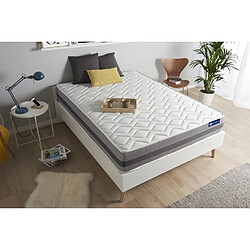 ACTISOM Matelas mémoire de forme 80x190 cm Maxi épaisseur 5zones de confort pas cher