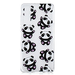 Wewoo Coque Fashion Etui de protection en TPU peint pour Huawei P30 motif Ours câlin