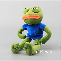 Universal Dessin animé pepe grenouille triste peluche douce animal poupée 17 pouces 45 cm cadeau enfant