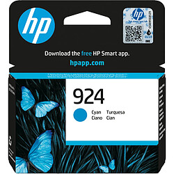 HP 924 Cyan Cartouche d'encre 4K0U3NE