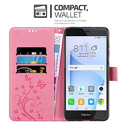 Avis Cadorabo Coque Honor 8 / 8 PREMIUM Etui en Rose