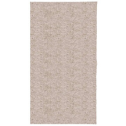 vidaXL Tapis shaggy PAMPLONA poils longs moderne beige 80x150 cm