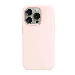 PHONECARE Coque Silicone Liquide pour Apple iPhone 15 - Rose