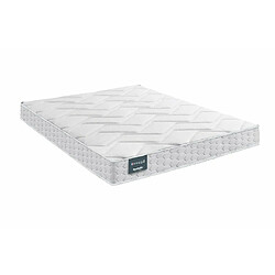 Inside 75 Ensemble Dunlopillo 160*200 cm EUGEN 2 20 cm matelas double sommier déco pieds gris