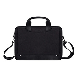 Wewoo Sacoche DJ08 Oxford Cloth Sac pour ordinateur portable résistant à l'usure et imperméablepour de 15,4 poucesavec poignée dissimulée et tirant de bagage et bandoulière réglable Noir