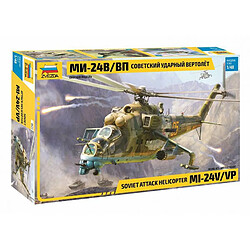 Zvezda Maquette Hélicoptère Soviet Attack Helicopter Mi-24v/vp