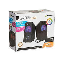 Haut-parleurs de PC Tracer Loop Noir 6 W