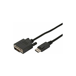 DIGITUS Câble adaptateur, DisplayPort - DVI-D, 2,0 m, noir ()