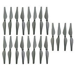 Avis 20 pièces en plastique hélice prop cw ccw lame pour dji tello rc drone gris