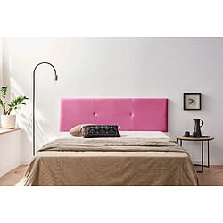 Acheter Tête de Lit Tapisée ALMA Simili cuir - 170 x 50 cm - Rose - Moonia