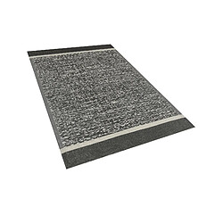 Beliani Tapis extérieur noir 120 x 180 cm BALLARI