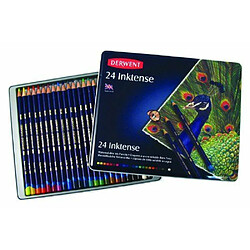 Derwent Boite de 24 crayons de couleur Inktense