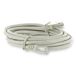 4World patchcord RJ45, bouchon coulé, cat. 6 UTP, 3m, gris