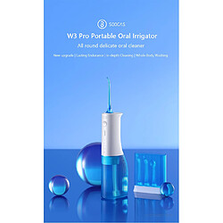 Universal Lave-linge buccal portable professionnel Rechargeable Imperméable Cure-dents Nettoyage oral Blanchiment des dents 360 ° Rotatif Nokitz | Irrigateur oral pas cher