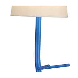 Inspired Lampadaire Centipede avec abat-jour, 1 x E27, bleu/blanc pas cher