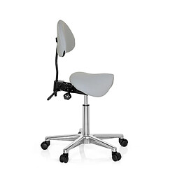 Avis Tabouret / tabouret de travail / assise selle TOP WORK 20 polyuréthane gris hjh OFFICE